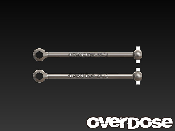 OVERDOSE OD1411  Drive shaft (55mm, 2mm pin) 