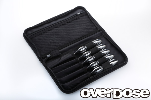 OVERDOSE OD1772 Factory tool set (hex 1.5 / 2.0, ball point 2.0, box 5.5 / 7.0)