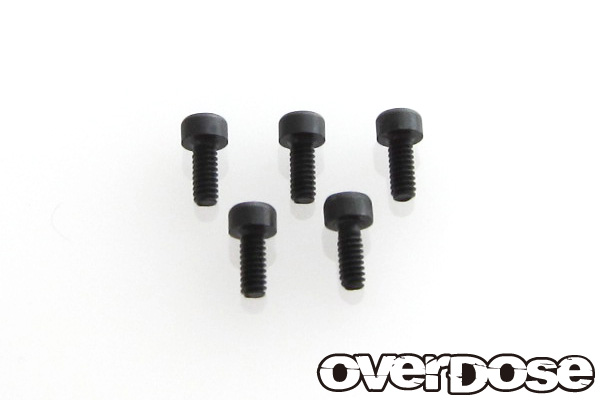 OVERDOSE OD1956  Cap screw M1.6x4 (black / 5pcs) 