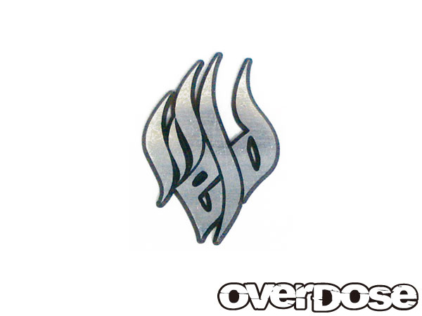 OVERDOSE OD1326b Emblem OVERDOSE Flame Type