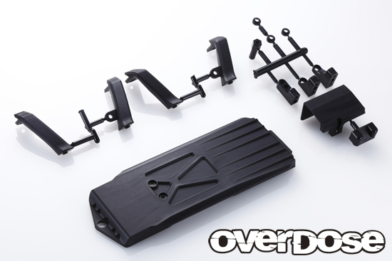 OVERDOSE OD2108 Battery tray and servo mount set /XEX