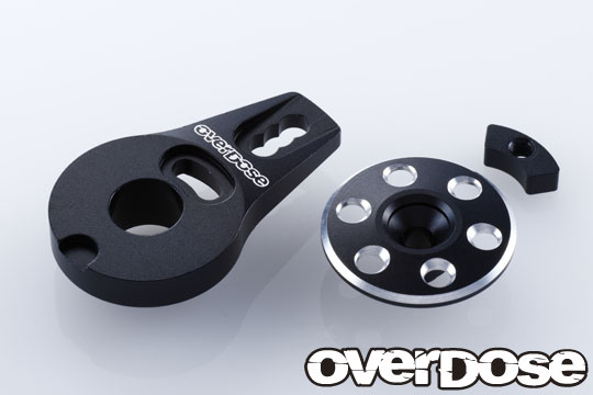 OVERDOSE OD2276 Aluminum Servo Saver Horn Type-2(For OD1462 /Black)