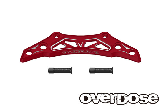 OVERDOSE OD2348  Aluminum Bumper Support (For VaculaⅡ/ Red)