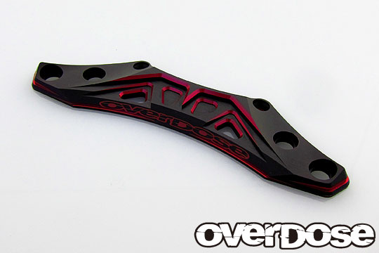 OVERDOSE OD2406 Double Anodized Aluminum Bumper Support (For OD/Red)