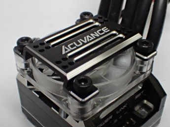 ACUVANCE  High Power Cooling Fan Unit for Xarvis - Black