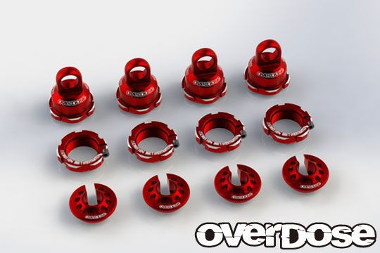 OVERDOSE OD2499 High Grade Shock Color Change Set (For HG Shock Spec.2/Red)
