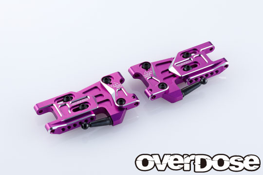 OVERDOSE OD2495 Adjustable Alu. Rear Suspension Arm Type-2 (For OD / Purple)