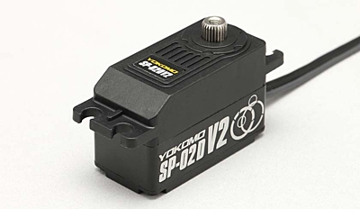 Yokomo SP-02DV2 Low Profile Programmable (RWD Drift Spec/12.0kg/6.0V) Coreless