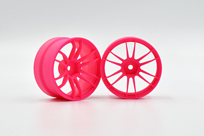 Reve D Competition Drift Wheel "UL12" Pink (Offset 6mm, 2pcs)