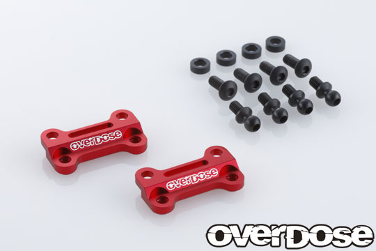 OD2846  TC Aluminum Front Upper Arm Bracket (For GALM, GALM ver.2 / Red)