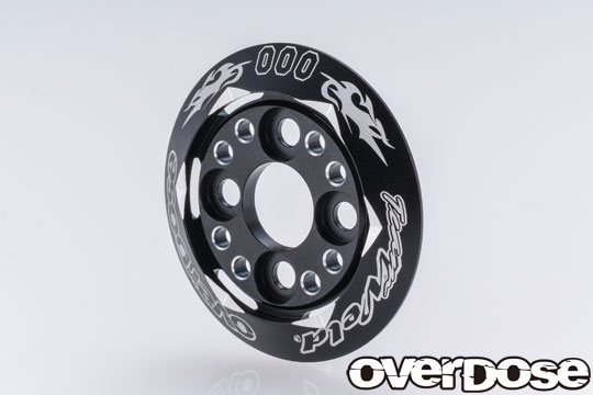 OVERDOSE OD2870 Spur Gear Support Plate 2022 Limited Edition (Black)