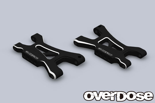 OVERDOSE OD2860  ES Aluminum Rear Suspension Arm (For OD / Black)