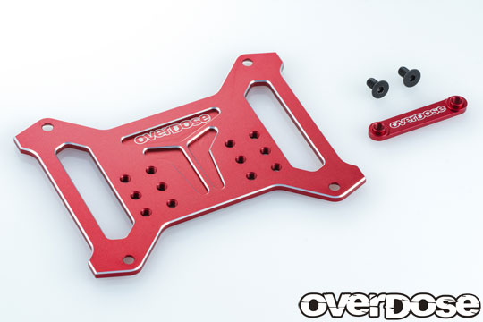 OVERDOSE OD2881 Aluminum Battery Plate Set (For GALM, GALM ver.2 / Red)