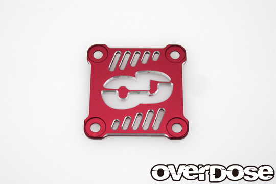 OVERDOSE OD2938 OD Aluminum Cooling Fan Cover (30x30mm/Red)