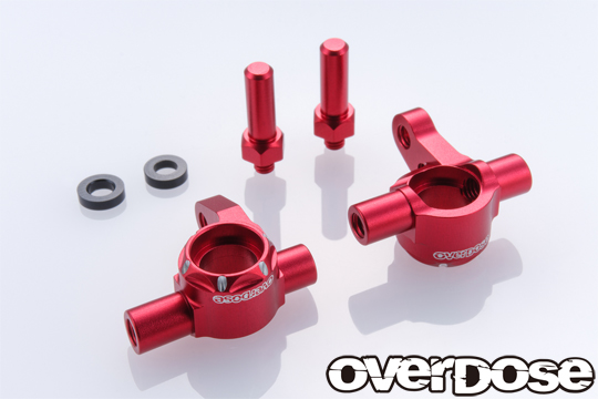 OVERDOSE OD2895  ES Aluminum Knuckle (For GALM series / Red)