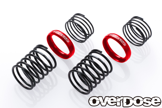 OD High Performance Twin Spring1.2-2070 (w/Helper Spring/2pc/Red)
