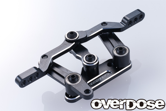 OVERDOSE OD3548 Triple Link Steering Wiper Set (For GALM series/Black)