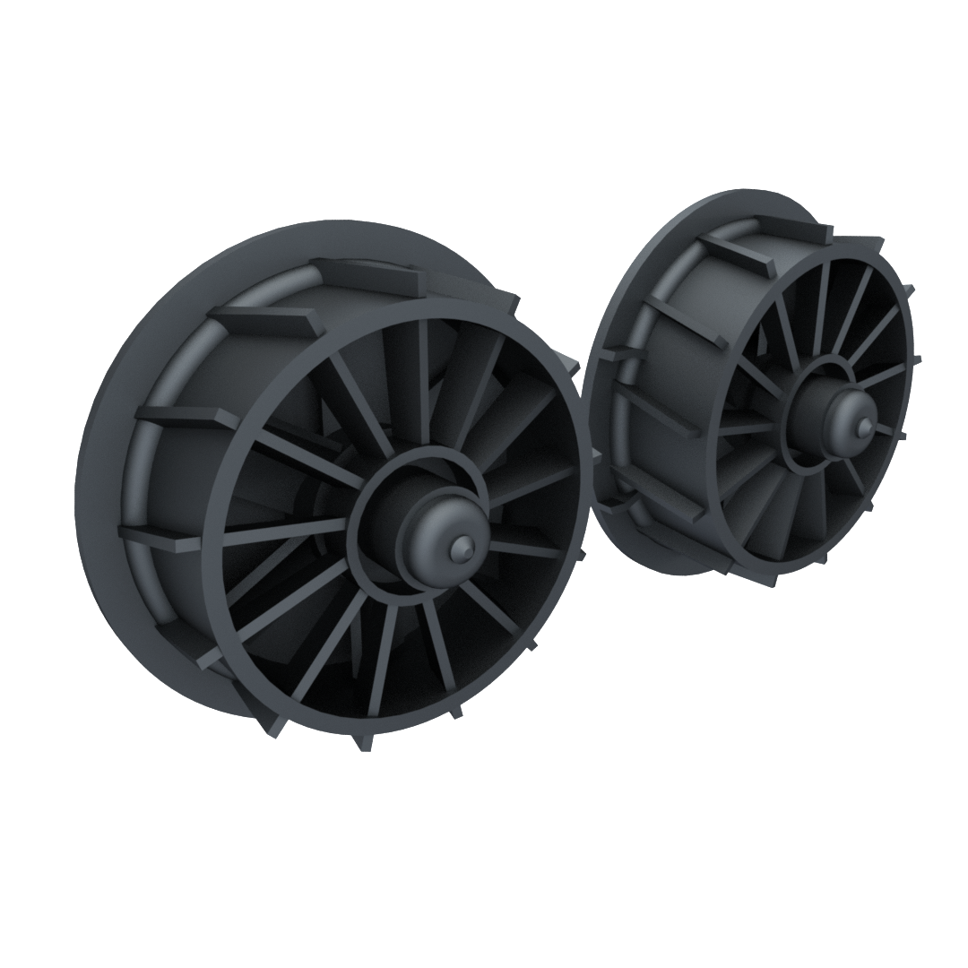24K7015  Rear Fan’s For D-Saito Wide Kit