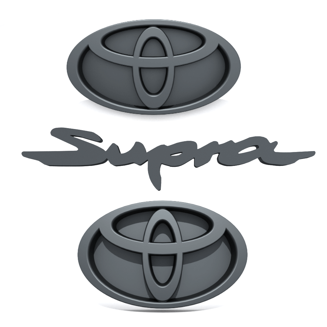 24K1207  Emblem Set For Toyota Supra GR A90