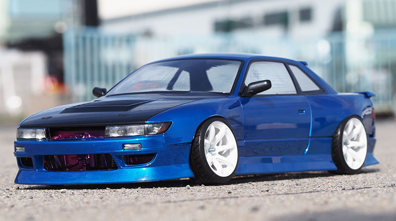 Painting a D-like s13 body and fitting to my YD2
