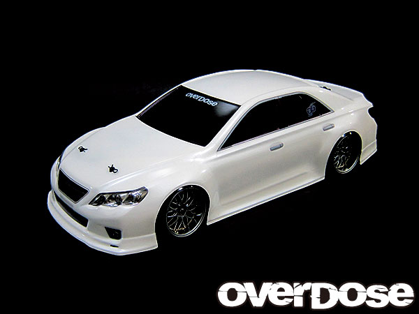 OVERDOSE OD1139b GRX130 Toyota Mark X ST-GARAGE ver. Clear body