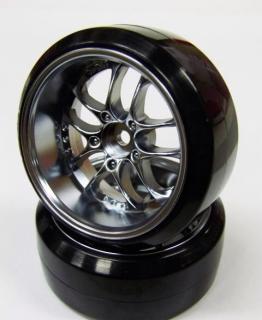 SAM-050MC SSR AGLE MINERVA WHEEL OFFSET5 MATTE CHROME