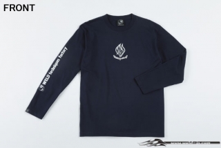 ODW091  Weld T-shirt (long sleeve) Color / Navy Size / XL