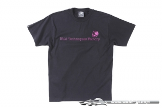 OVERDOSE ODW027  Weld T-shirt color / black (pink logo) size / XL