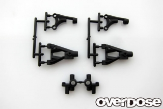 OVERDOSE OD2257b Front suspension arm and knuckle set/ XEX spec.R, OD / ALL