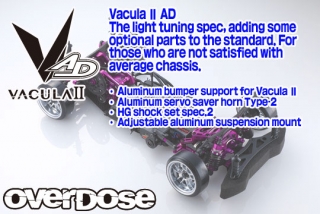 OVERDOSE OD2403  Vacula IIAD Chassis Kit/Red