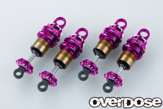 OVERDOSE OD3441 High Grade Shock Set spec.3 (Full adjustable, 4 Set, Purple)