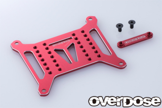 OVERDOSE OD3815 Aluminum Battery Plate Set Type-2 (For GALM, GALM ver.2 / Red)