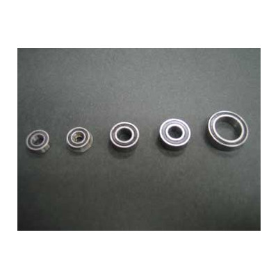 RSB-151010 Rubber seal Chrome bearing 15x10x4mm-10pcs.