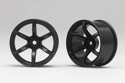 RP-6213B8  Racing Performer Drift Wheel 6 Spoke 02 (8 mm Offset / Black)