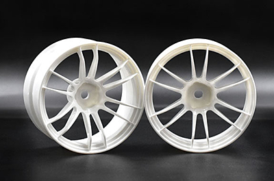 RW-UL12W8  Reve D Competition Drift Wheel "UL12" White (Offset 8mm, 2pcs)