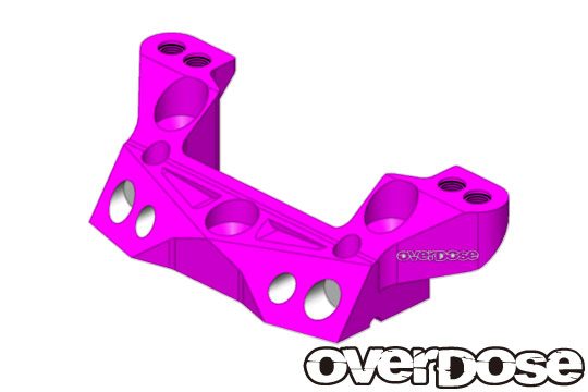 OVERDOSE OD2171 Aluminum rear upper arm mount/XEX, XEX Vspec. / Purple
