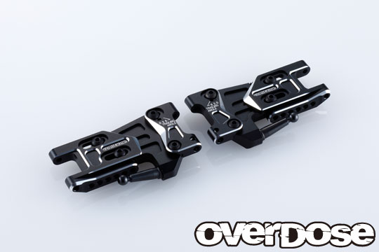 OVERDOSE OD2497 Adjustable Alu. Rear Suspension Arm Type-2 (For OD / Black)