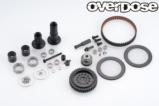 OVERDOSE OD3839 Belt Drive Ball Differential Kit (For OD3835-7)