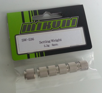 SW-536 Setting weight 5.3g (6pcs)