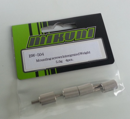 BW-504 Setting weight 5.0g (4pcs)