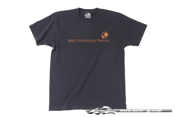 OVERDOSE ODW024  Weld T-shirt color / Black (Orange logo) size / XL