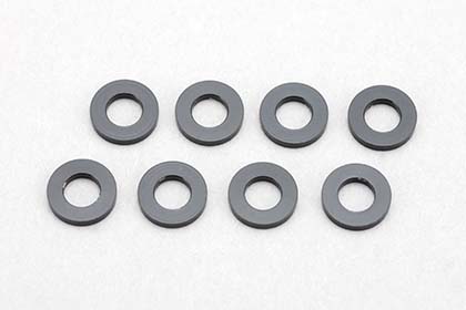 ZC-A3610B  3x6x1,0mm Aluminium Shim(8pcs/Black)