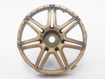 TT-7629 "Super RIM" DISC "Marguerite" Gold 2pcs