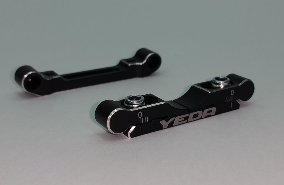 YEDA Adjustable suspension mounts (For Yokomo YD series / Black)