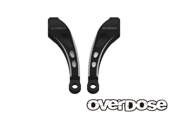 OVERDOSE OD2433b Aluminum Rear Brace (For GALM / Black)