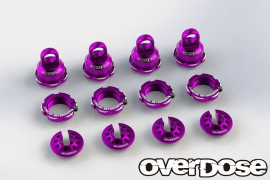 OVERDOSE OD2498 High Grade Shock Color Change Set (For HG Shock Spec.2/Purple)