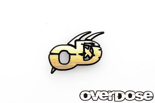 OVERDOSE OD2591  Emblem OVERDOSE Logo Type Gold
