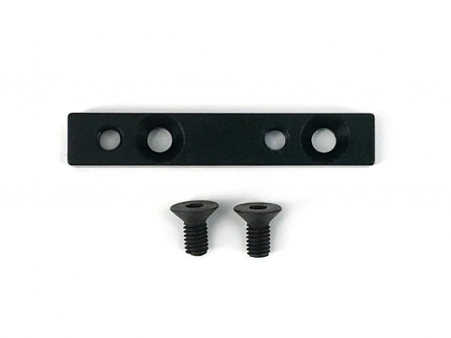 DL469  Fan base offset plate (mat black)