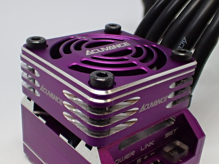 ACUVANCE Ultra High Speed fan unit for XARVIS exclusive (Purple)
