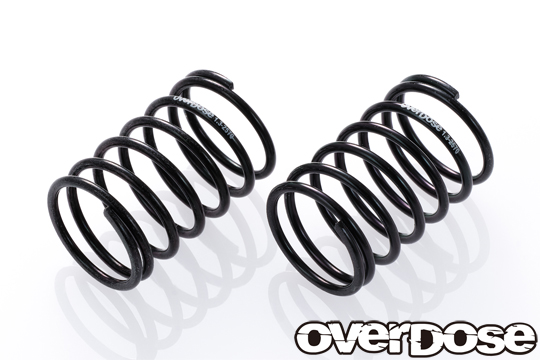 OVERDOSE OD2987 High Performance Shock Spring1.3-2570 (φ1.3, 7 coil, 25mm/2pcs)